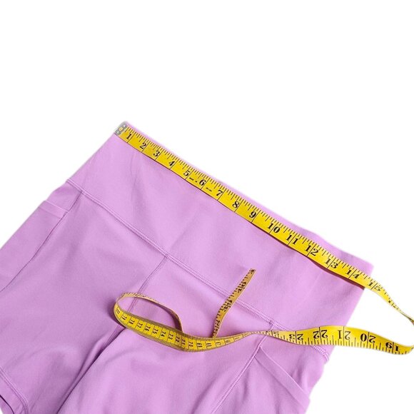 Athleta Salutation Stash 5" Shorts, Purple, Athletic, Size Large - Picture 5 of 8